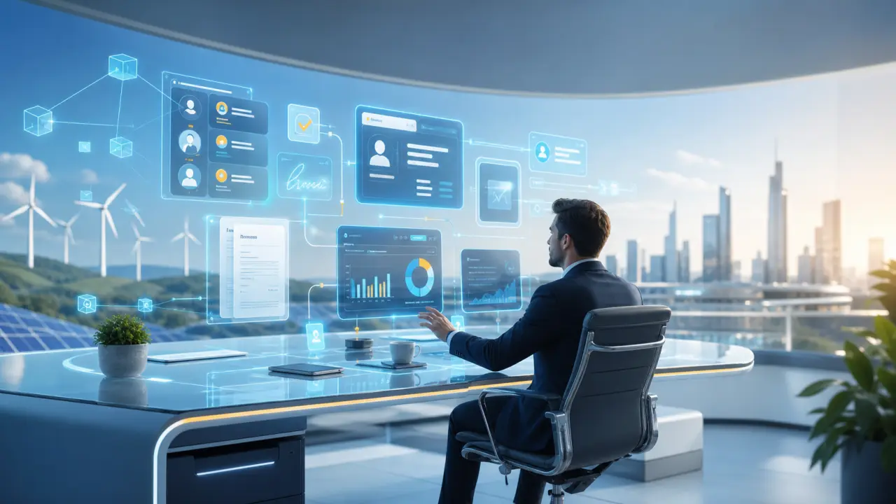 Interface logicielle moderne de pilotage B2B